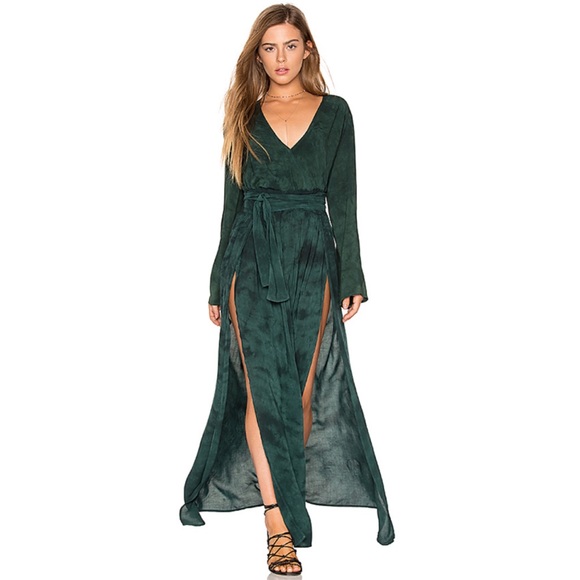 Blue Life Planet Blue Hayley Wrap Top Emerald Dye - Picture 5 of 7